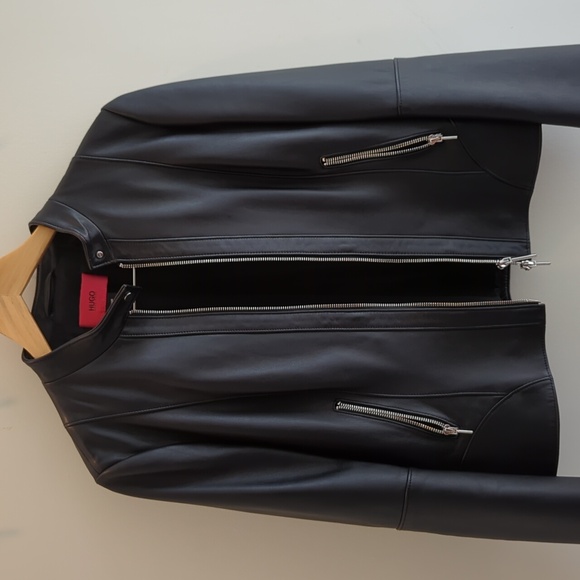 Hugo Boss leather jacket - Picture 1 of 3